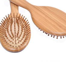 Salon and Barber Oval Wooden Bamboo Hair Dryer Brush